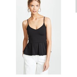 Susana Monaco Casey peblum Top